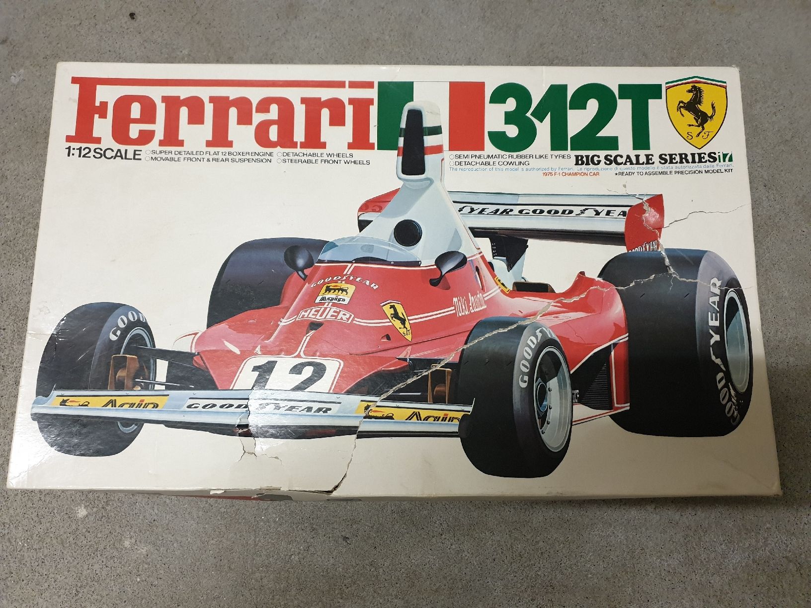 Tamiya Modellautos: Tamiya Ferrari 312T 1:12 Scale Model Kit – Gebraucht aus Ittigen von Ziok187