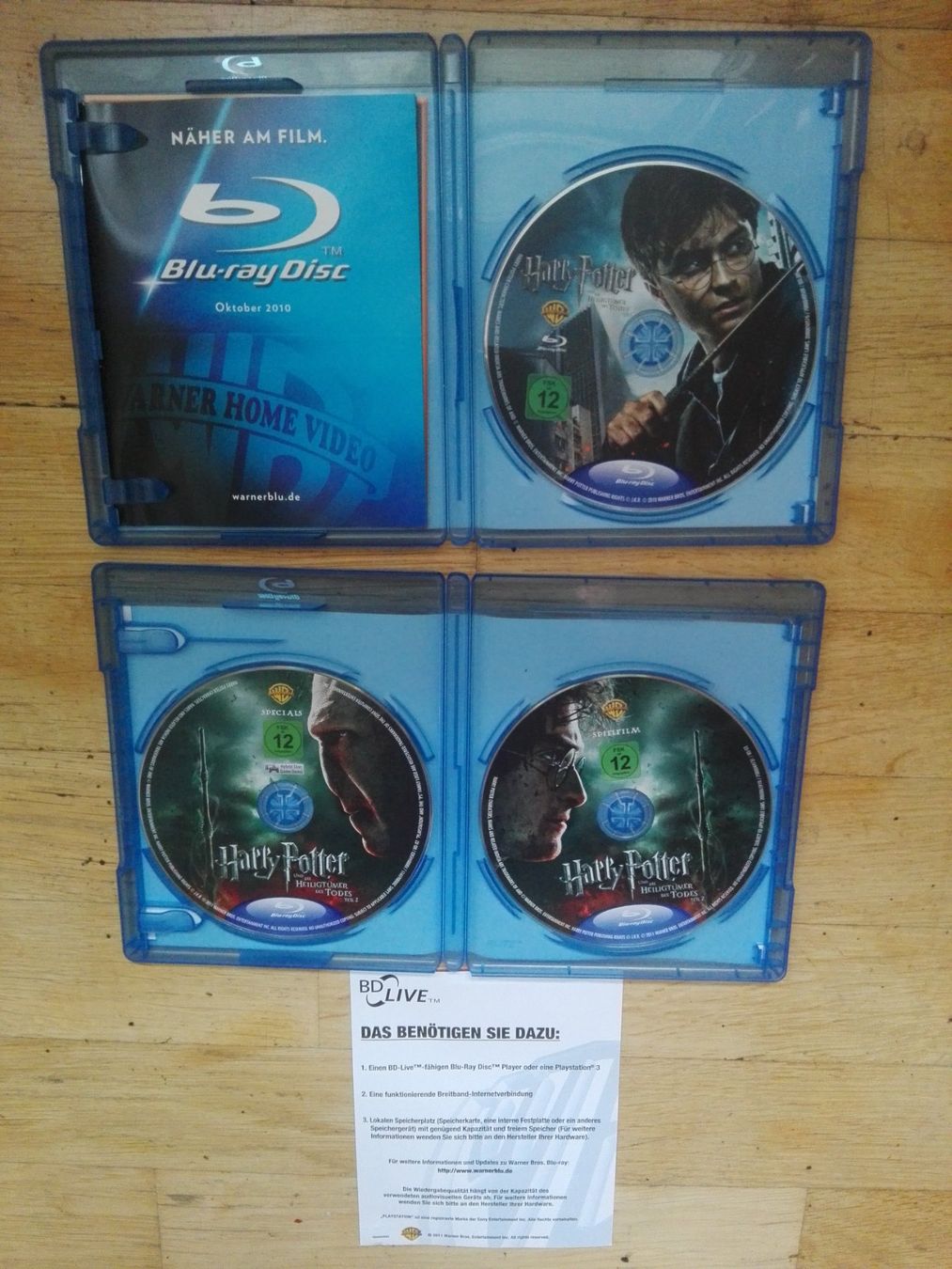 Tutti i DVDs: Harry Potter und die Heiligtümer des Toder (Teil 1 + 2) – Usato da St.Gallen venduto da elk2022 1