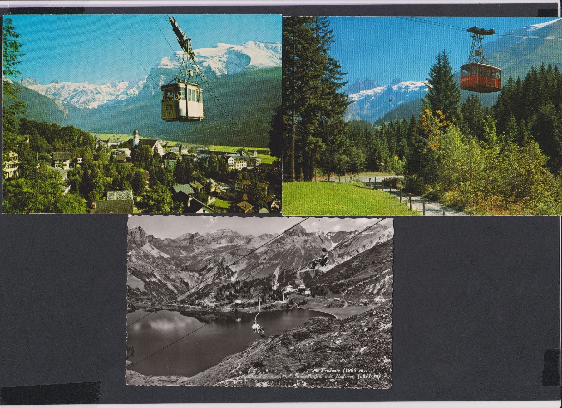 Cartoline postali: Engelberg Trüebsee   :   10 alte Ansichtskarten Seilbahn – Usato da Vitznau venduto da Ropaku 4
