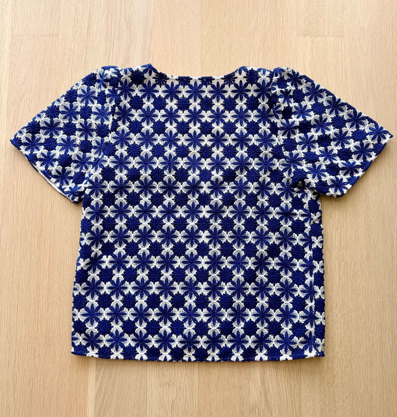 Sezane Camicette: Sézane Blouse "Emma", Ecru Navy, Grösse 36 – Usato da Winterthur venduto da rah_wb9g 4