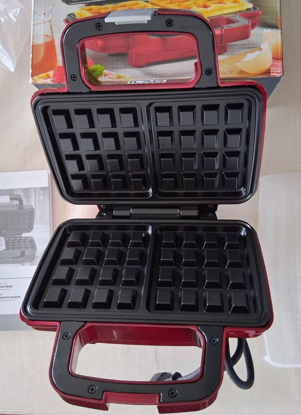 SilverCrest Elettrodomestici da cucina: Waffeleisen Silvercrest ILAG in Originalverpackung – Nuovo e nell'imballaggio originale da Meilen venduto da nessy492 2