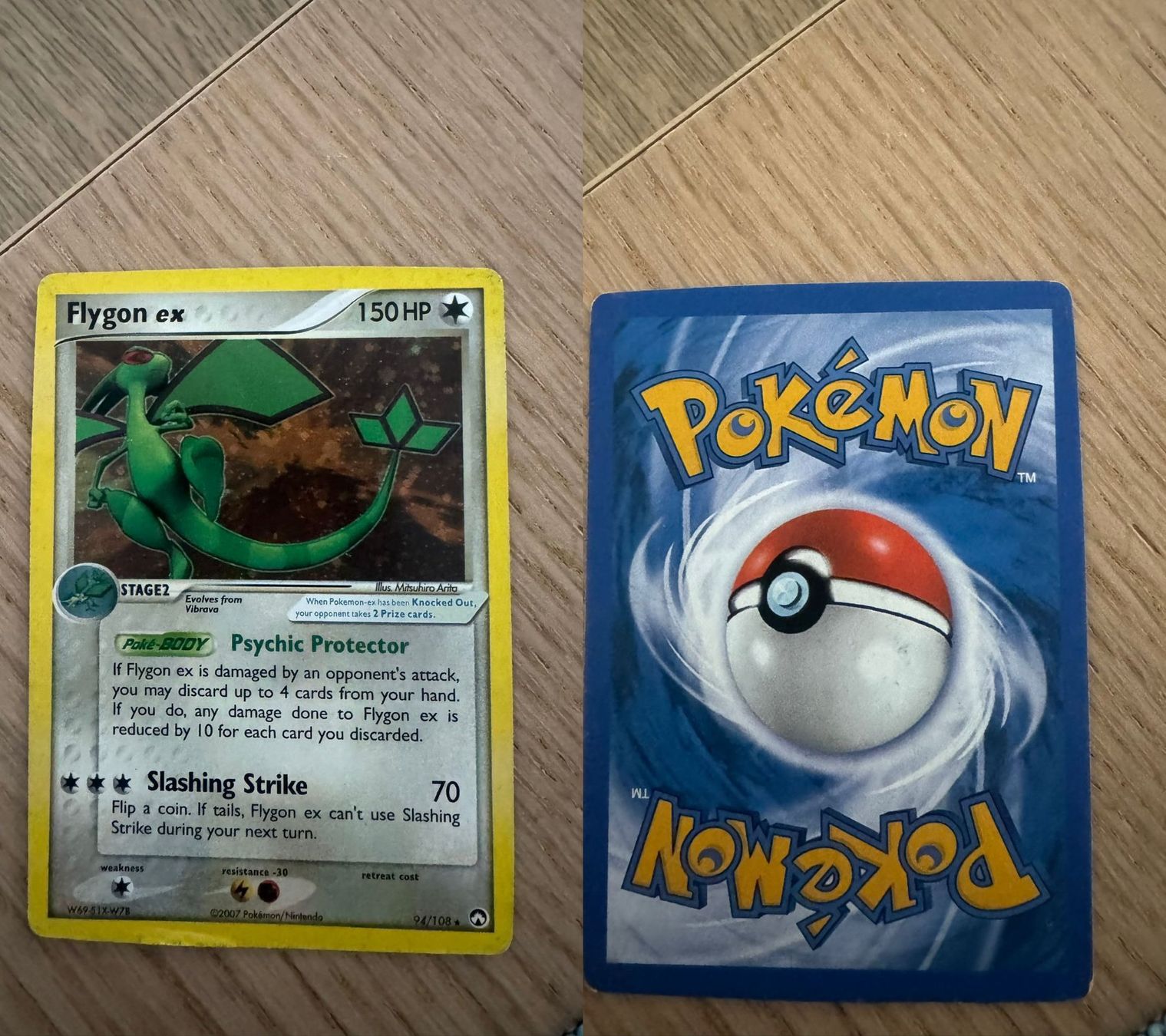 Pokémon Cartes à collectionner: Flygon ex 94/108 – D'occasion à Chavannes-Renens par skywalker1942