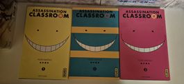 Lot 3 mangas Assassination Classroom tomes 1 à 3