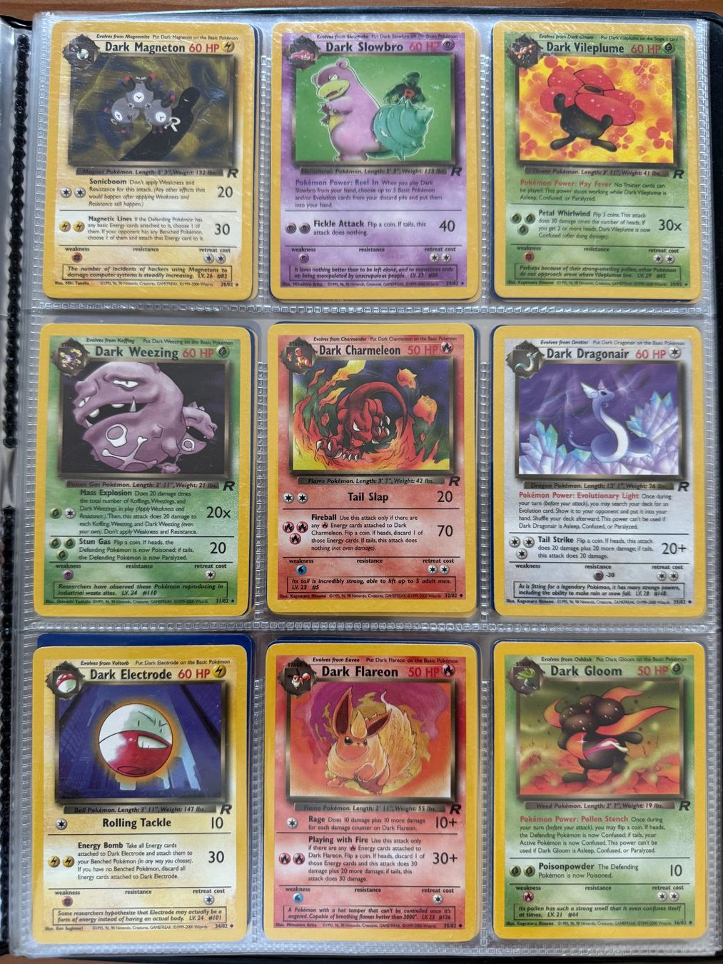 Pokémon Carte collezionabili: Complete Pokémon Team Rocket 2000 Collection – Usato da Lausanne venduto da laminas 3