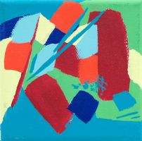 Jacqueline Steudler – Gouache 10 x 10 cm – Nr. 6
