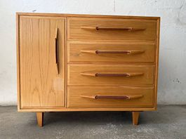 Vintage Kommode 60er Jahre Eschenholz