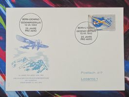 CL28 Enveloppe + Timbre Suisse 1963