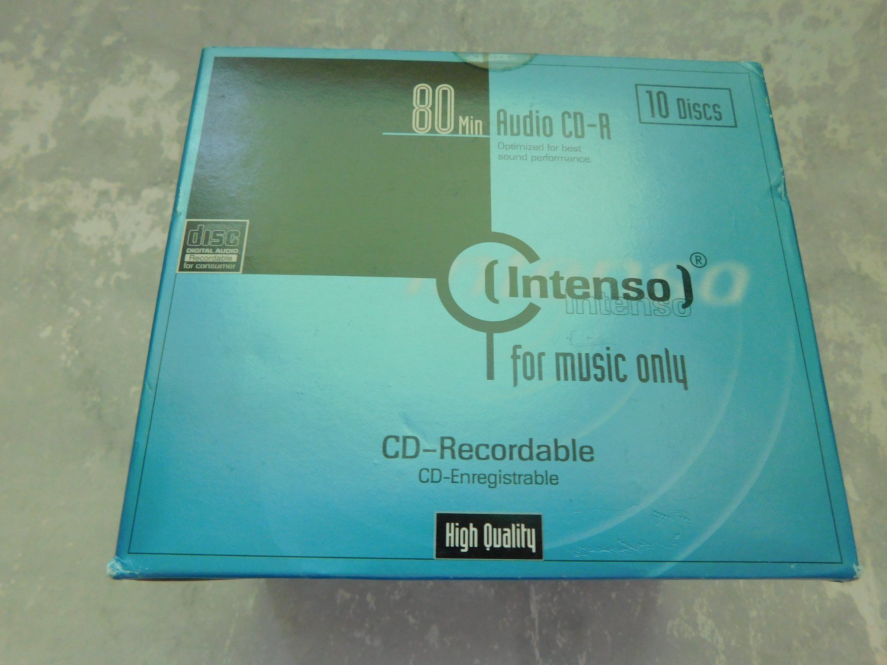 CD & DVD-Rohlinge: Intenso CD-Recordable 80 min -Audio CD-R – Neu (gemäss Beschreibung) aus Emmenbrücke von Neverlaand-22 1
