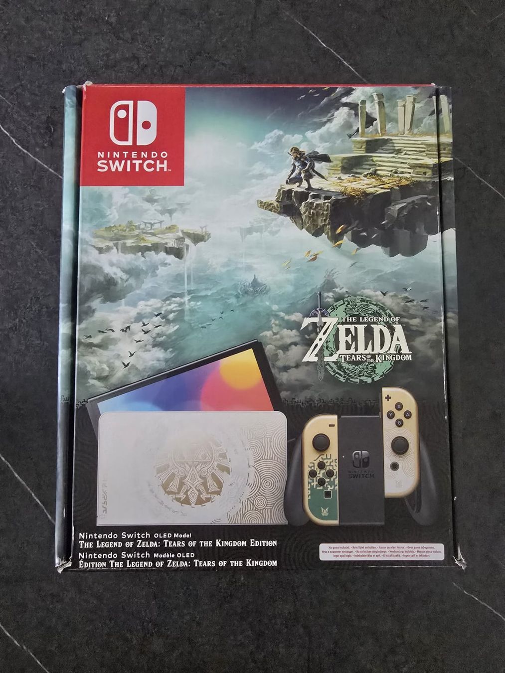 Nintendo Konsolen: Nintendo Switch OLED Zelda Edition – Gebraucht aus Krauchthal von ws2_kyn8