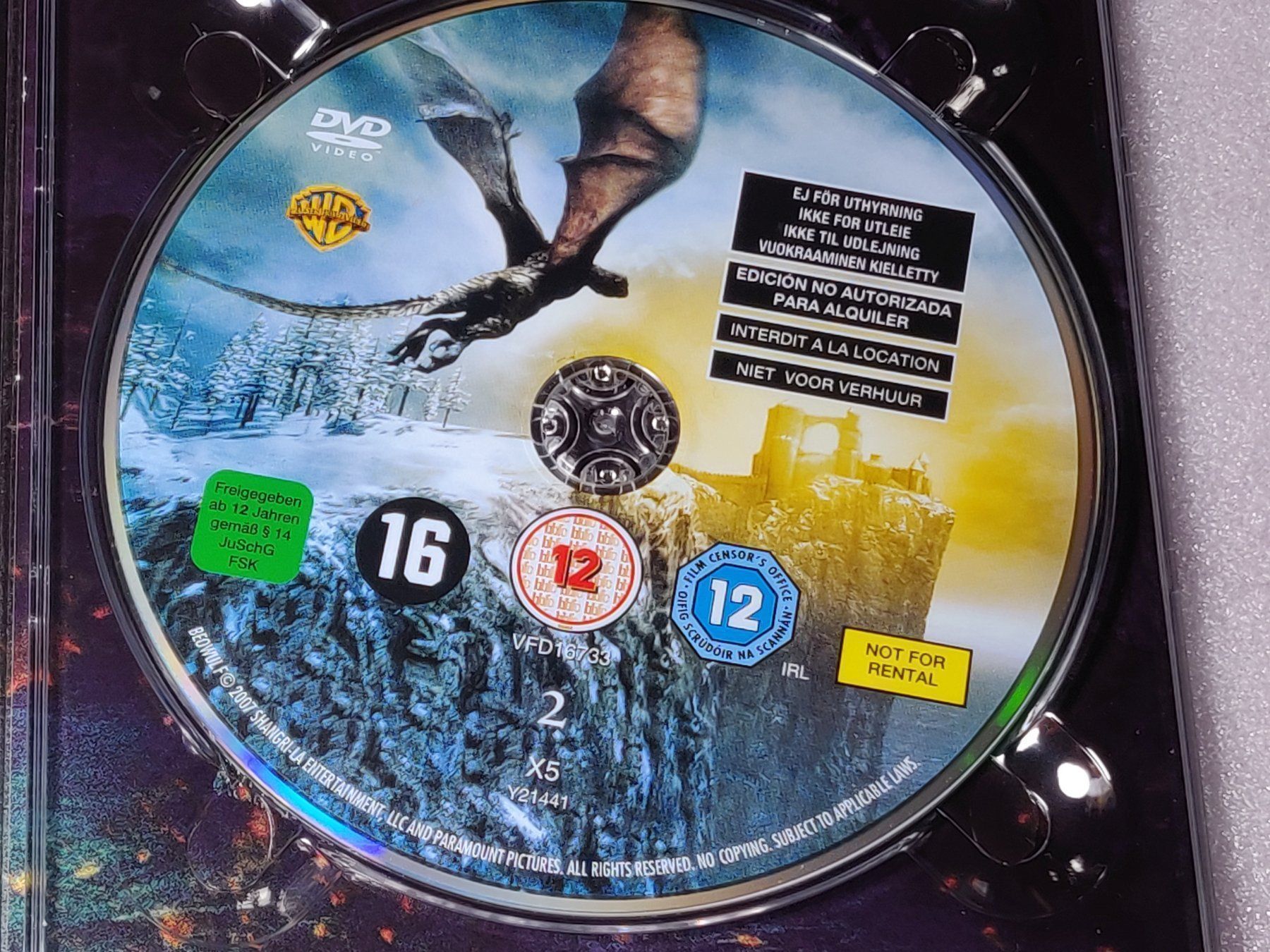 Alle DVDs: Beowulf / 2 DVD special edition – Gebraucht aus Zollikofen von Blackie 5