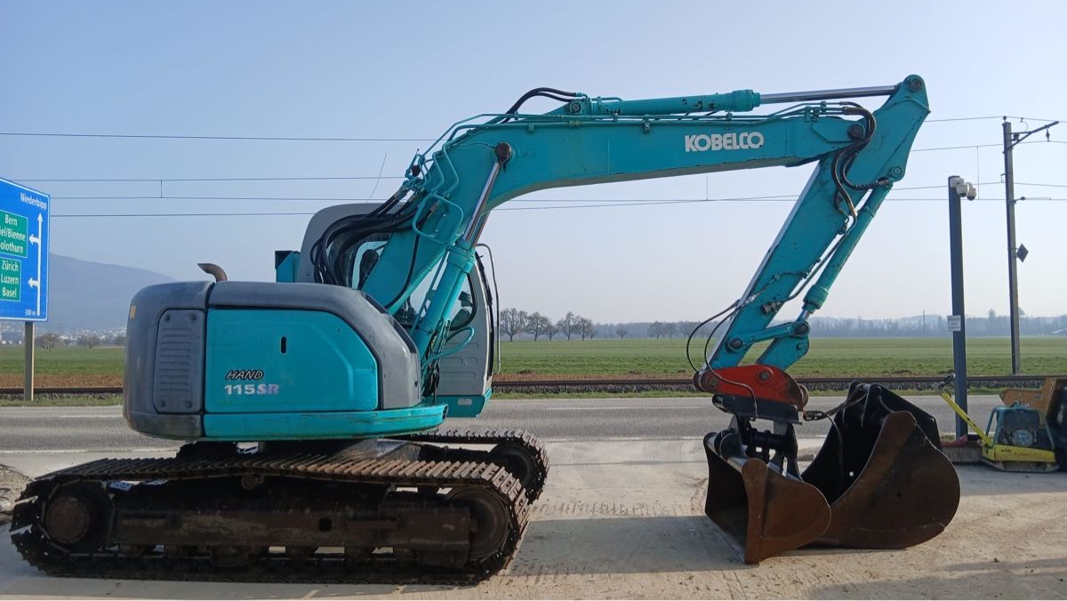 Kobelco Bagger: Bagger Kobelco SK 115 12,5 Tonnen – Gebraucht aus Niederbipp von baggerch 3