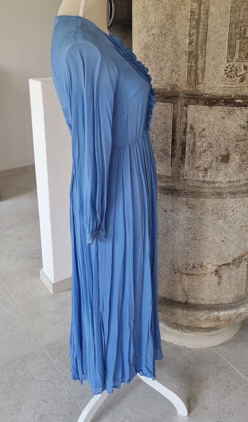 Max Mara Vestiti: Max&Co Maxikleid mit Unterkleid blau Gr.36 – Usato da Champlan venduto da acr_kkd5 3