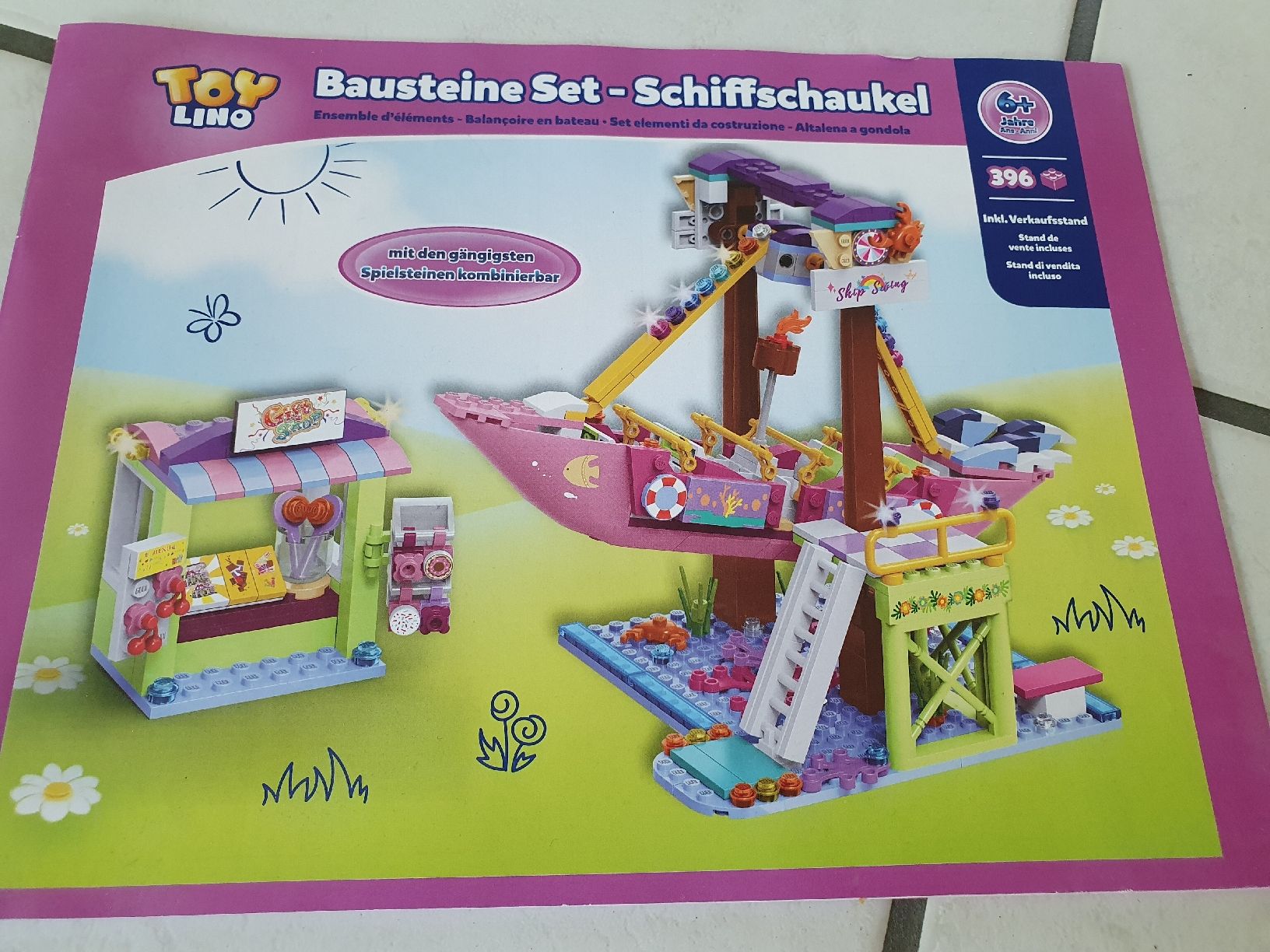 Giocattoli: Lego / Bausteine-Set Schiffschaukel – Usato da Erlinsbach SO venduto da Lea030 3