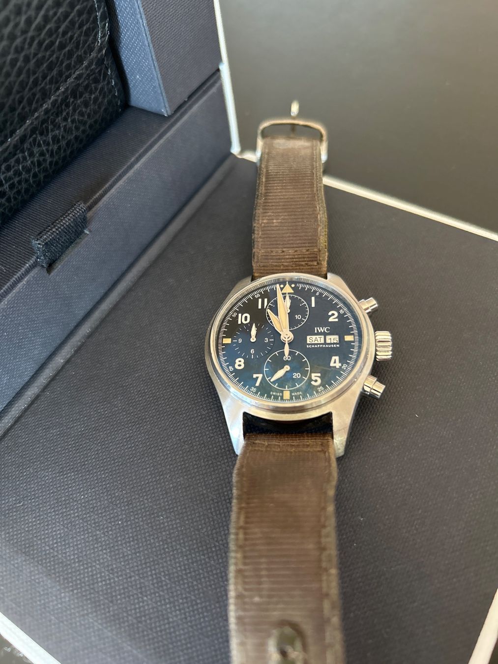 IWC Orologi: IWC - Fliegeuhr Spitfire Chronograph – Usato da Stallikon venduto da R10 1