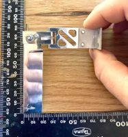 Ruder / gouvernail für rc boat 82mm aluminium neu