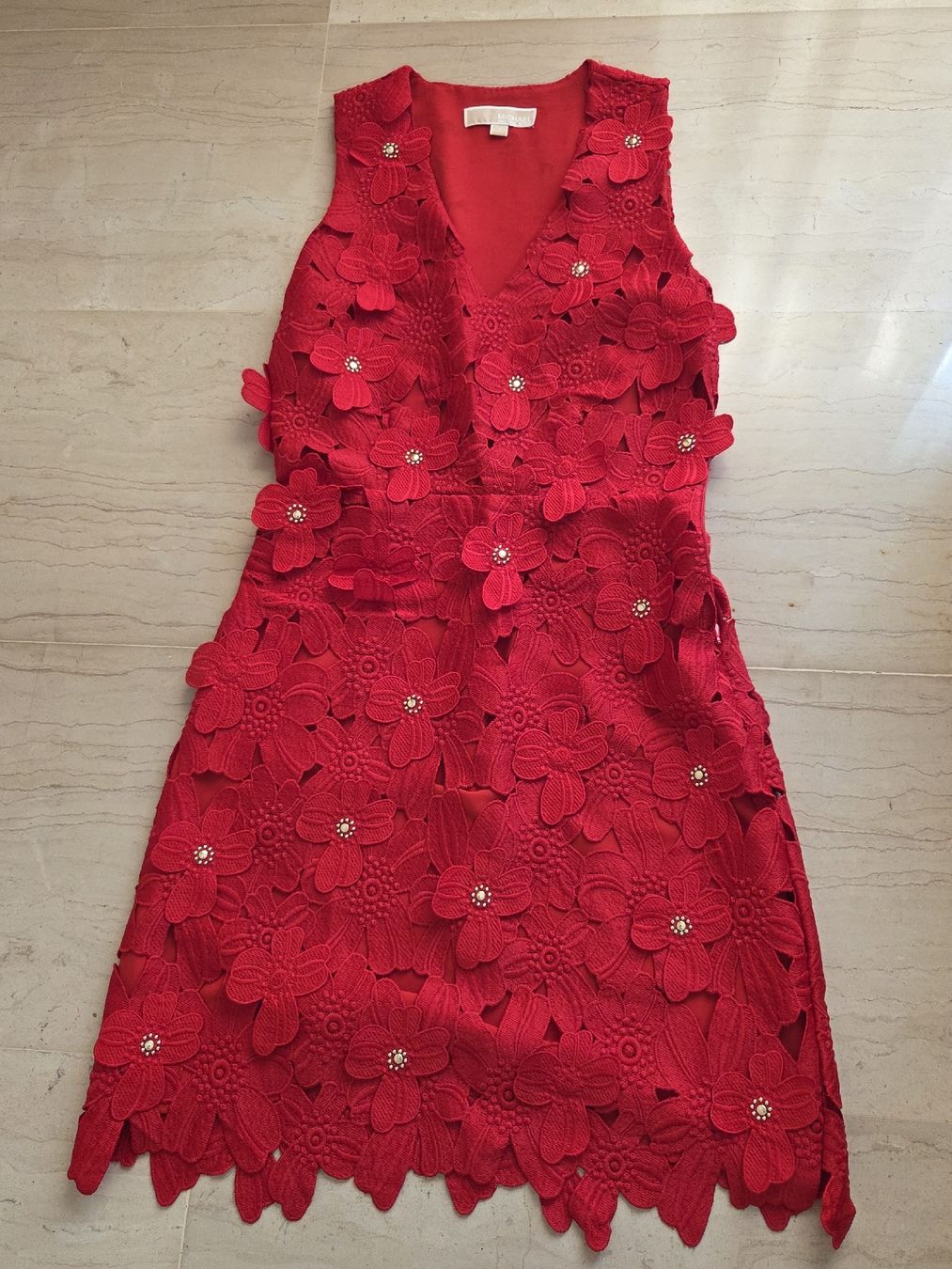 Michael Kors Vestiti: Michael Kors Kleid Rot GR XS – Nuovo (secondo la descrizione) da Luzern venduto da annabelle25 2