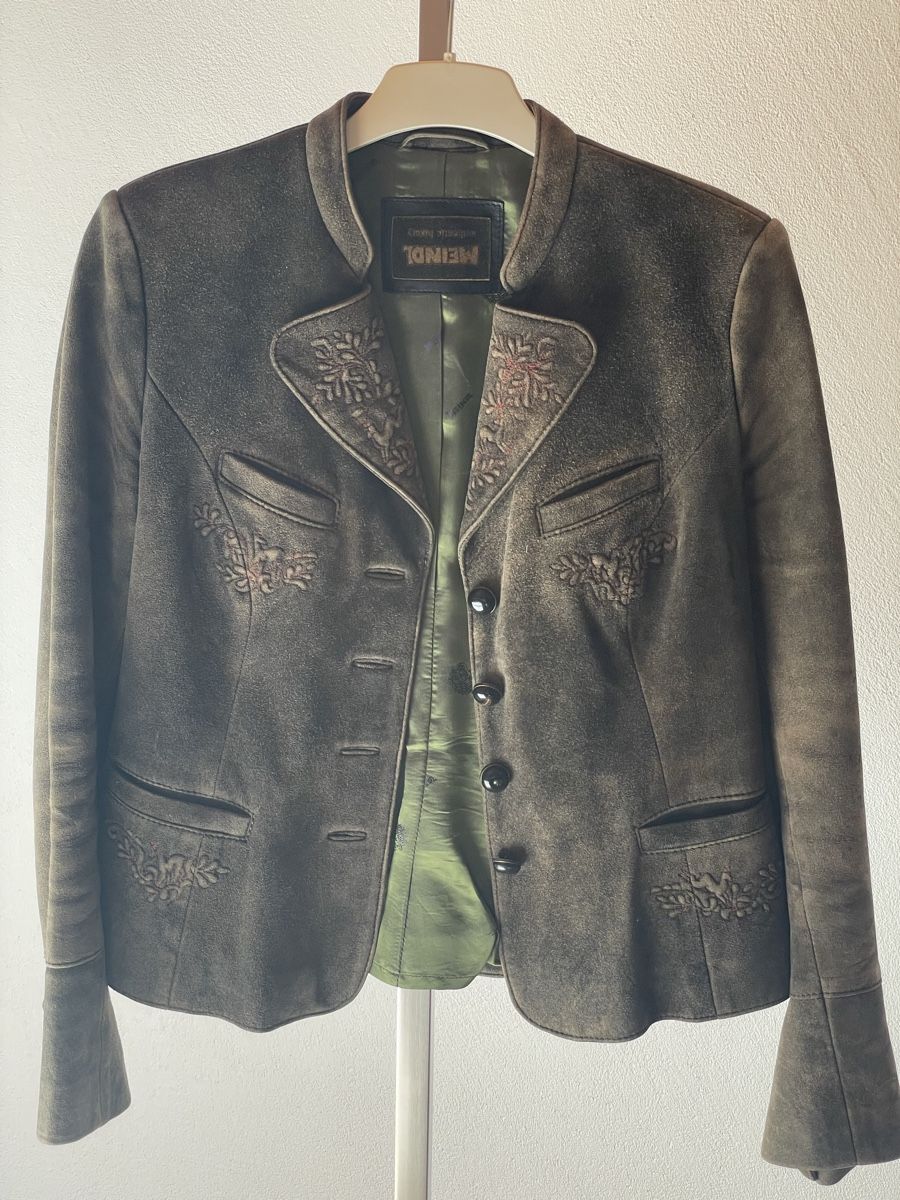 Meindl Vestes: Meindl Trachten Leder Jacke,, Grösse 38 – D'occasion à St. Moritz par hdj_dd7v