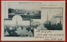 Gruss aus Amriswil 1899