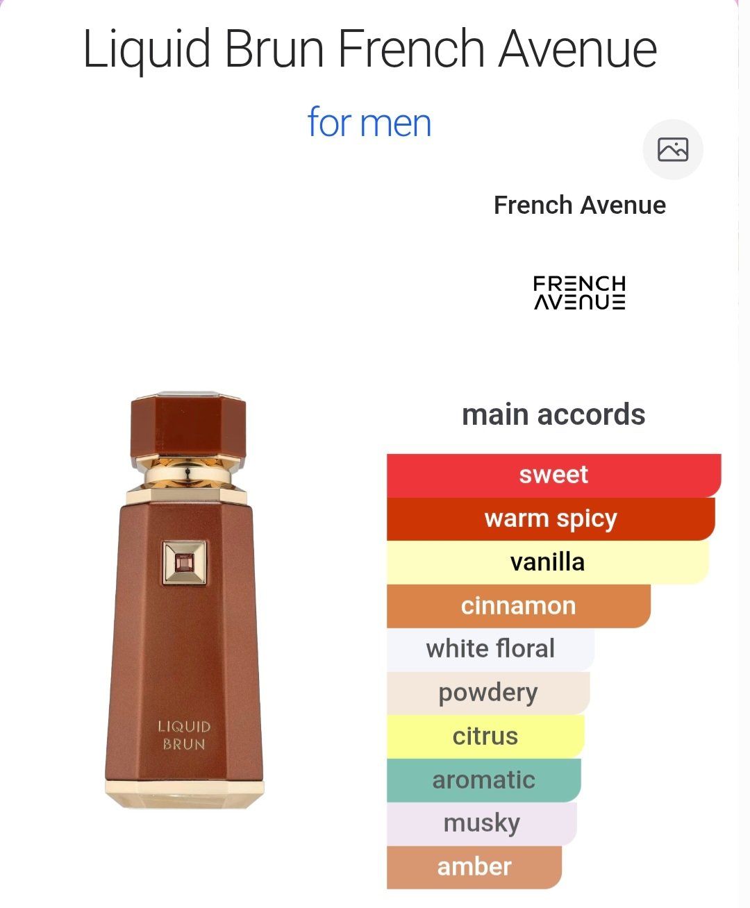 Profumi & Eau de Toilette: French Avenue Liquid Brun – Nuovo (secondo la descrizione) da Utzigen venduto da DRAGONY23 2