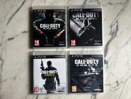 Call of Duty Bundle: Black Ops, MW3, Ghost  - PS3