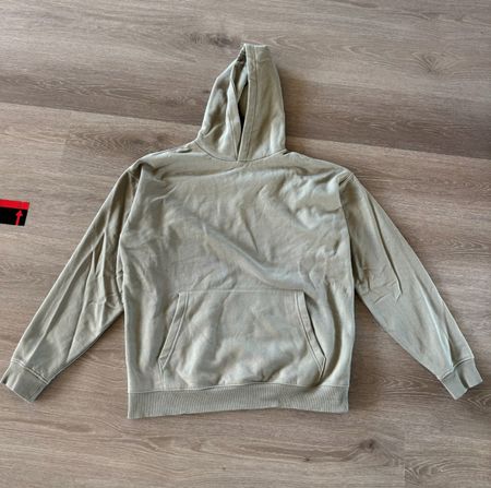 Basic Hoodie khaki – Grösse L