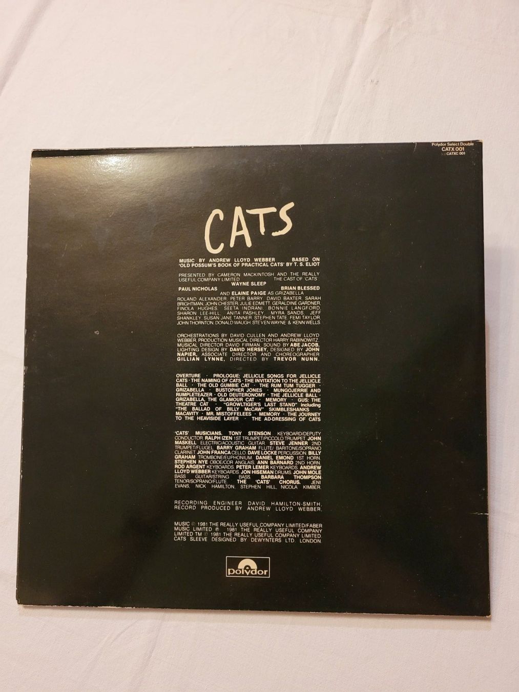 Schallplatten: Vinyle Cats - La comédie musicale – Gebraucht aus la Chaux-de-Fonds von Lampe 1