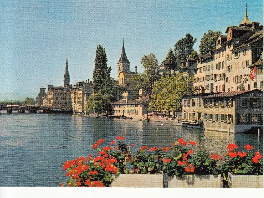 Cartoline postali: Zürich ca. 1970 – Usato da Bürglen TG venduto da StampGraf
