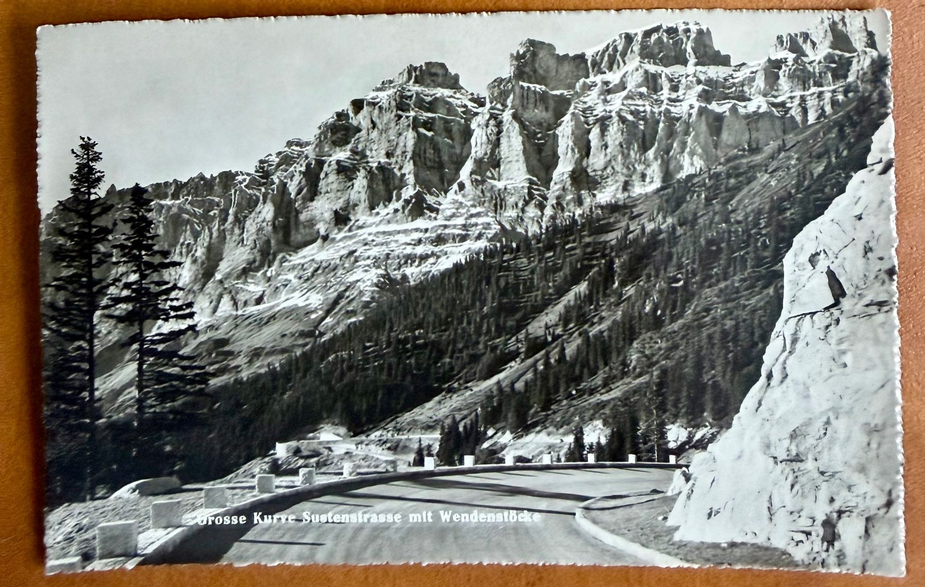 Cartes postales: Sustenstrasse - Grosse Kurve - AK – D'occasion à Lutry par Ediego