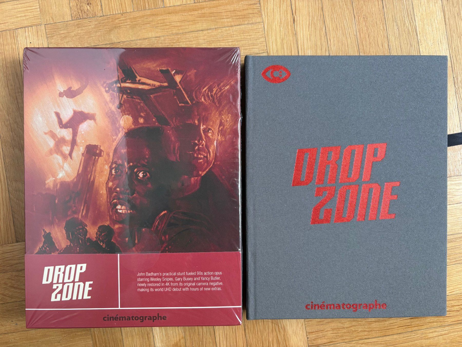 Tutti i DVDs: Drop Zone - Cinématographe - Mediabook - 4K UHD + Blu-ray – Usato da Zürich venduto da Malcom 5