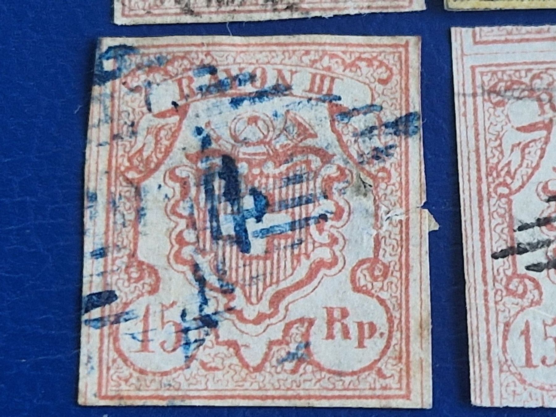 Tutti i francobolli: Rayon 4St., ab 1.- – Usato da Burgdorf venduto da Glossy01 3