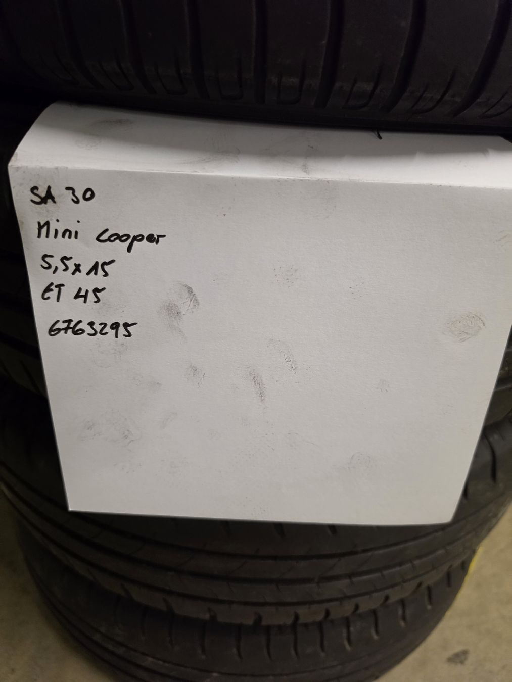 Pneumatici & Ruote complete: Mini 5.5x15 ET45 LK:4x100 – Usato da Fislisbach venduto da artetuning 8
