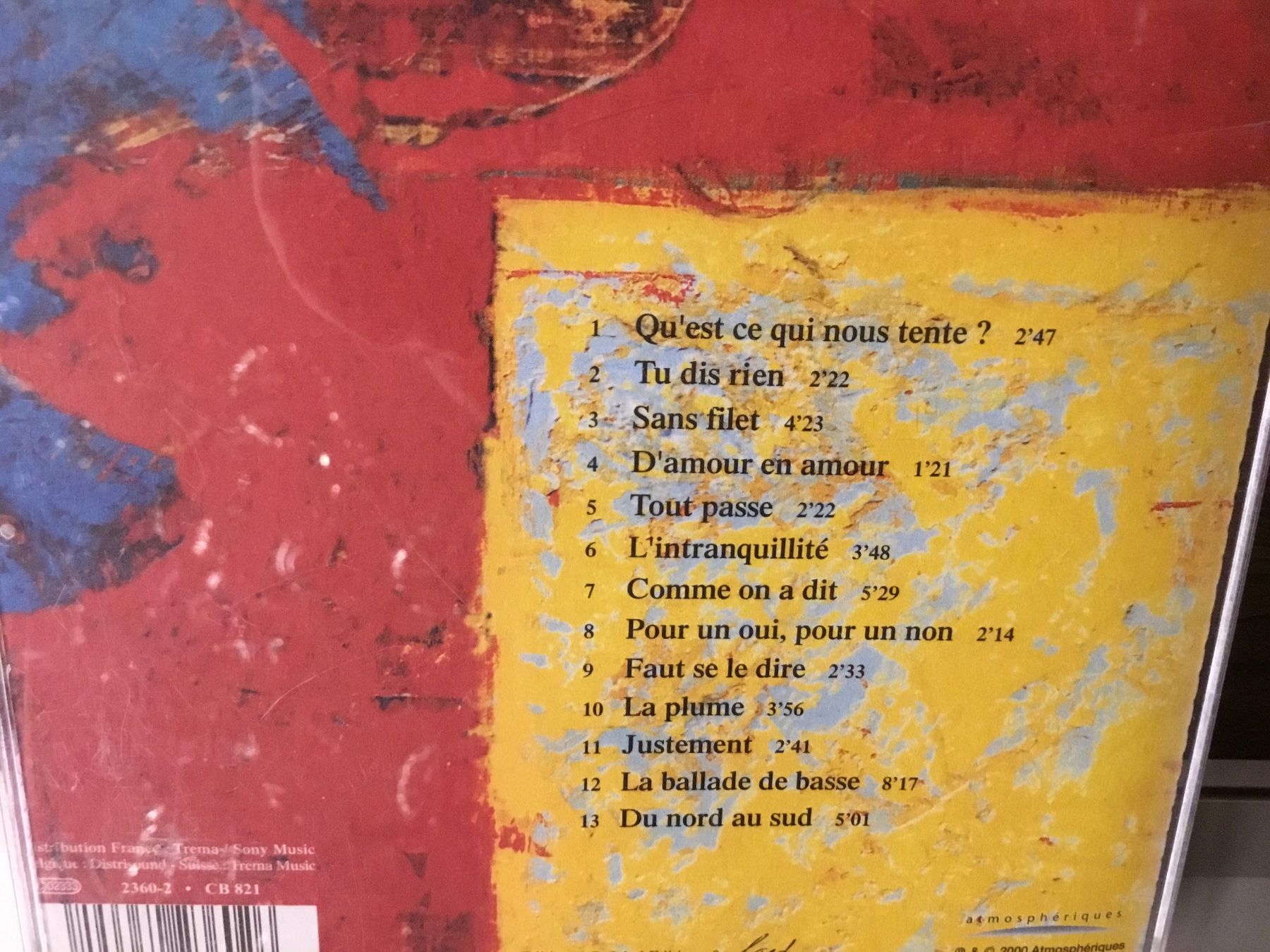 CD: Louise Attaque.    Comme on a dit – Usato da Thierachern venduto da sweden08 1