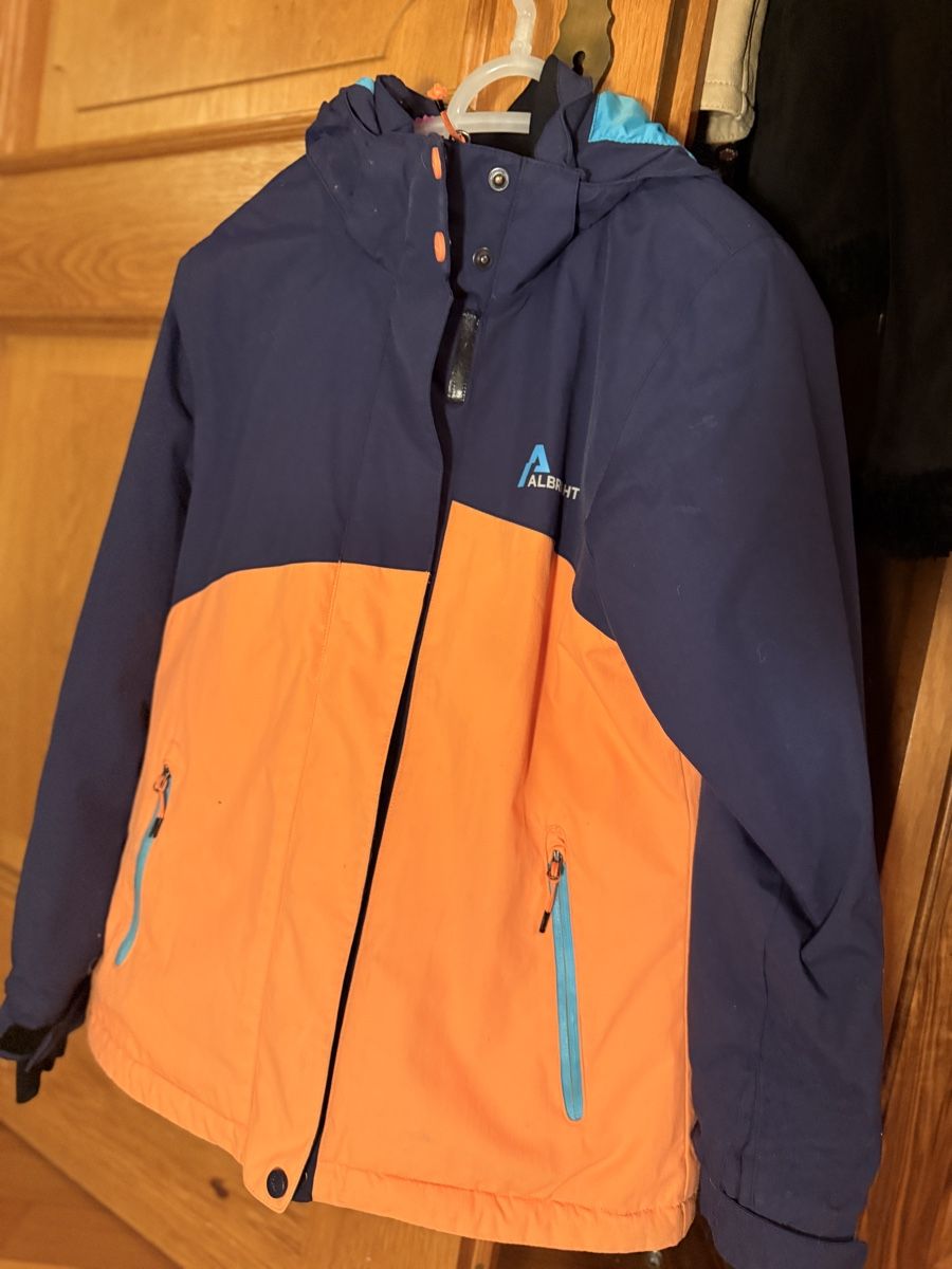 Giacche & Cappotti: Dunkelblau & Orange Albright Jacke 164 – Usato da Amlikon-Bissegg venduto da Rose_Rose