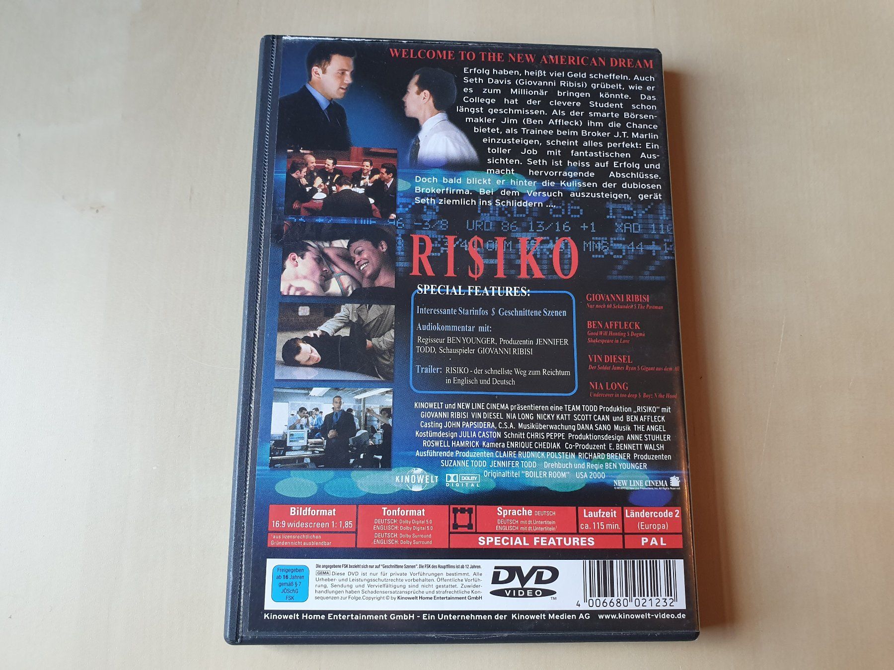 Tutti i DVDs: Risiko – Usato da Stansstad venduto da collectorsshop 1