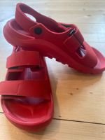 Knallrote BIRKENSTOCK Kindersandalen Gr. 33