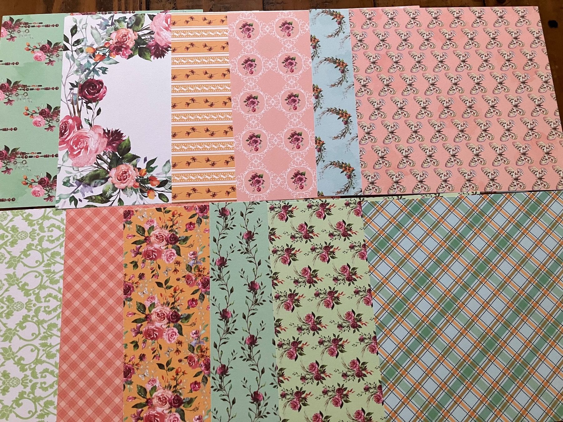 Papiere: 12 Blatt Design-Papier, Bastelpapier  NEU – Neu und originalverpackt aus Effretikon von wenuss 1