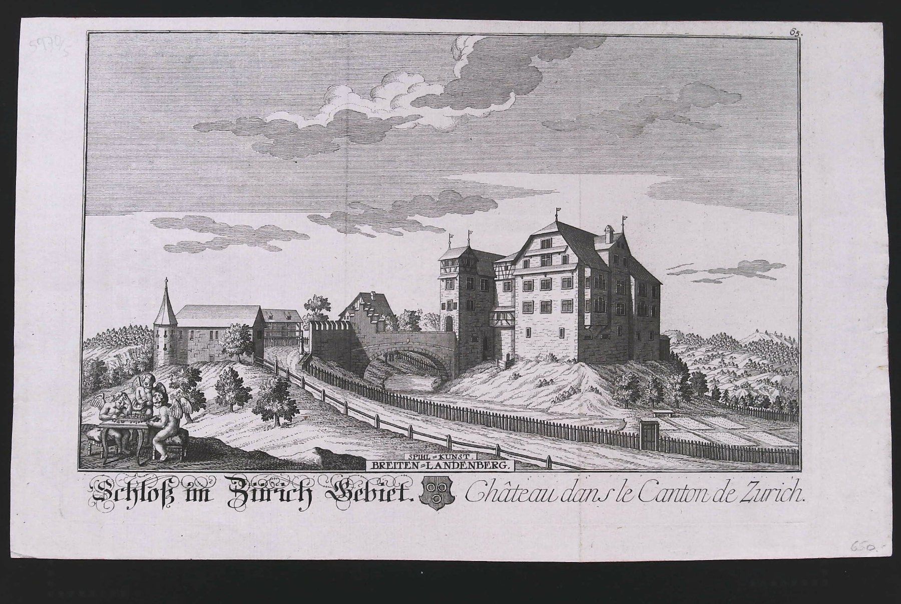 Incisioni: Turbenthal von Herrliberger 1754 – Usato da Rafz venduto da Helvet32