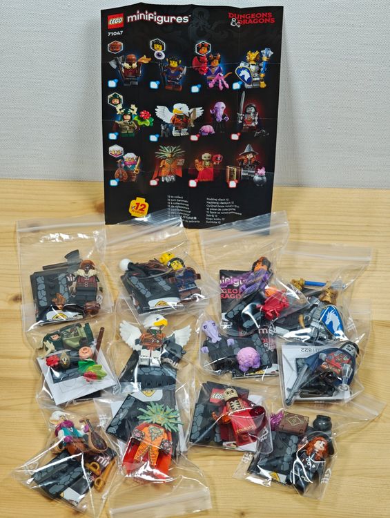Lego 71047 Dungeons & Dragons - 12 Minifiguren, komplett (Neu (gemäss ...