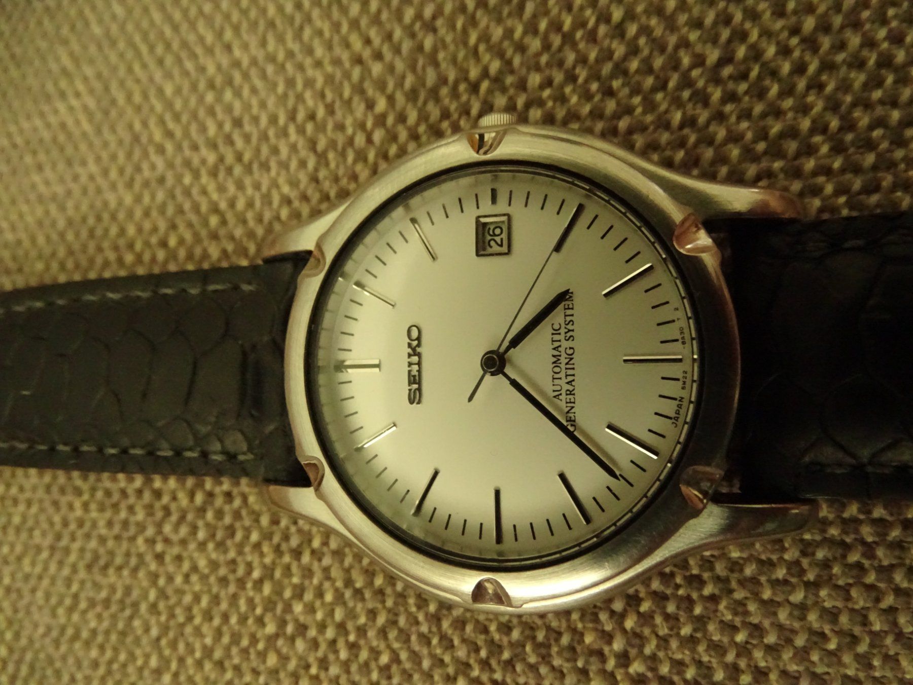 Seiko Orologi: Seiko Automatic Generating System original 1980er – Usato da Hirzel venduto da Musicman03 1