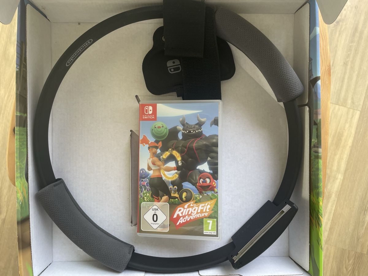 Nintendo Spiele: Nintendo Switch Ring Fit Adventure mit Ring-Con – Gebraucht aus Leissigen von danyrichjr 2