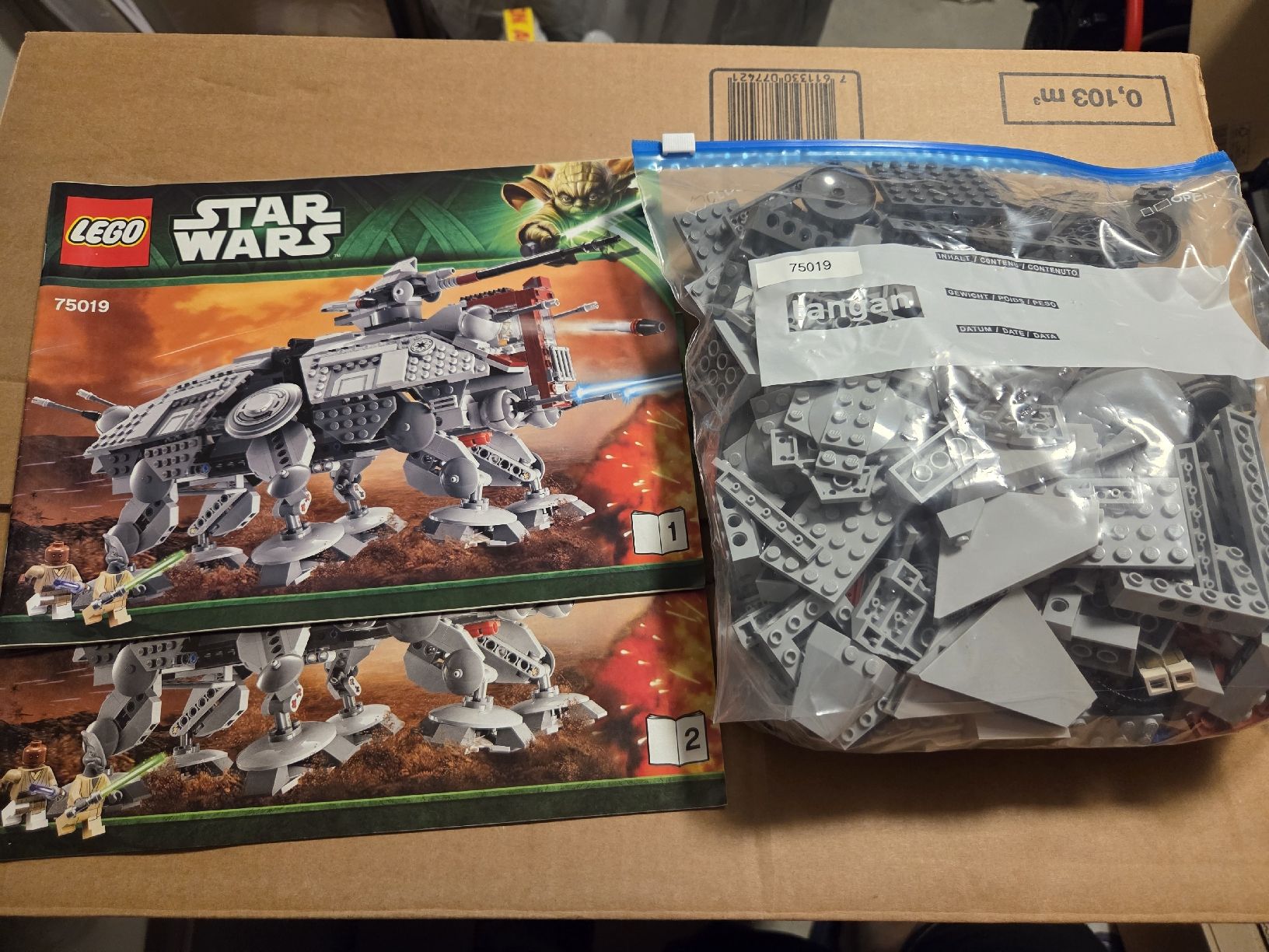 Lego Kit di costruzioni: LEGO Star Wars AT-TE 75019 – Nuovo (secondo la descrizione) da Dürrenäsch venduto da JFAS