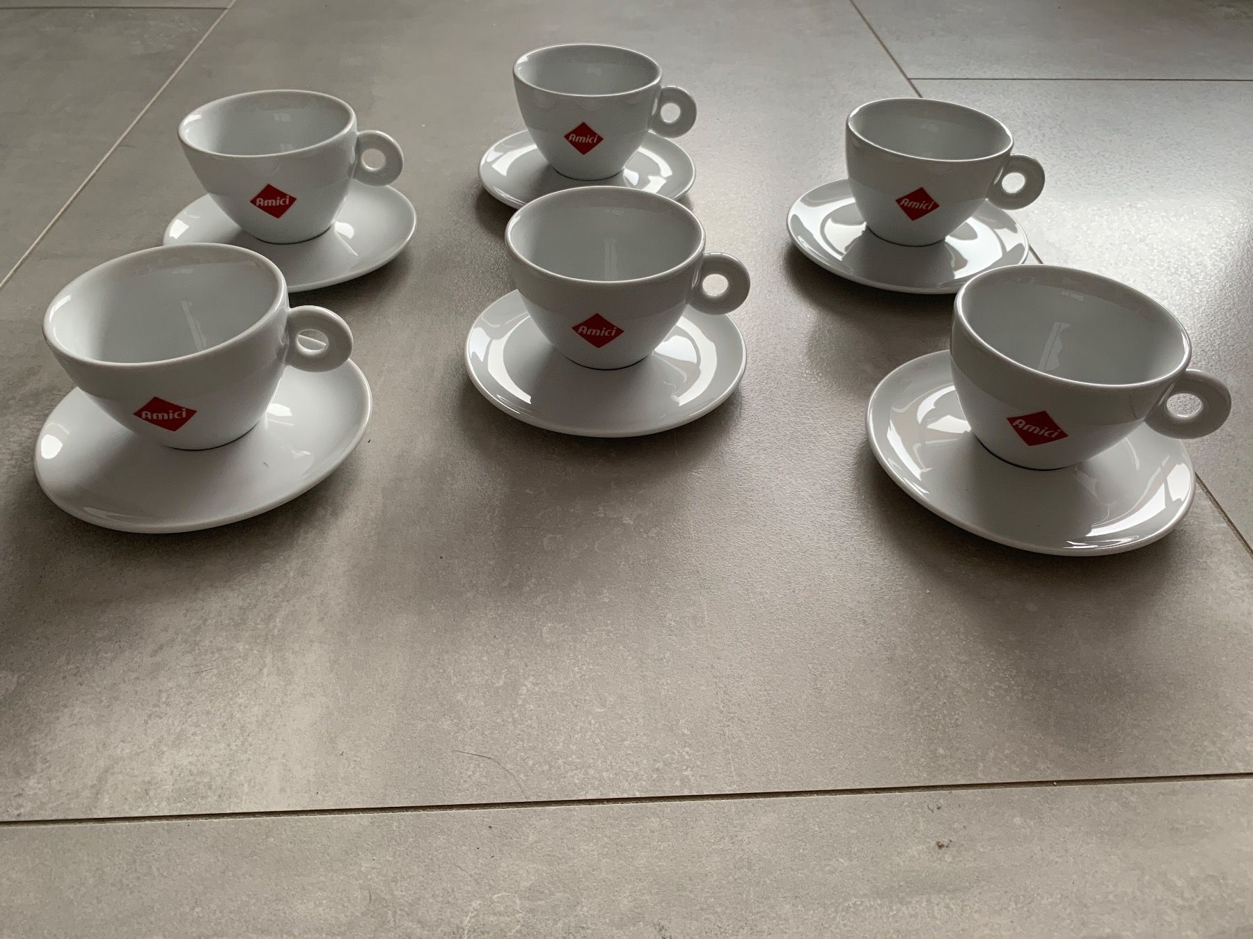 Seltmann Tazze: 6 Kaffeetassen mit Unterteller – Usato da Zuzwil SG venduto da Ibohaus