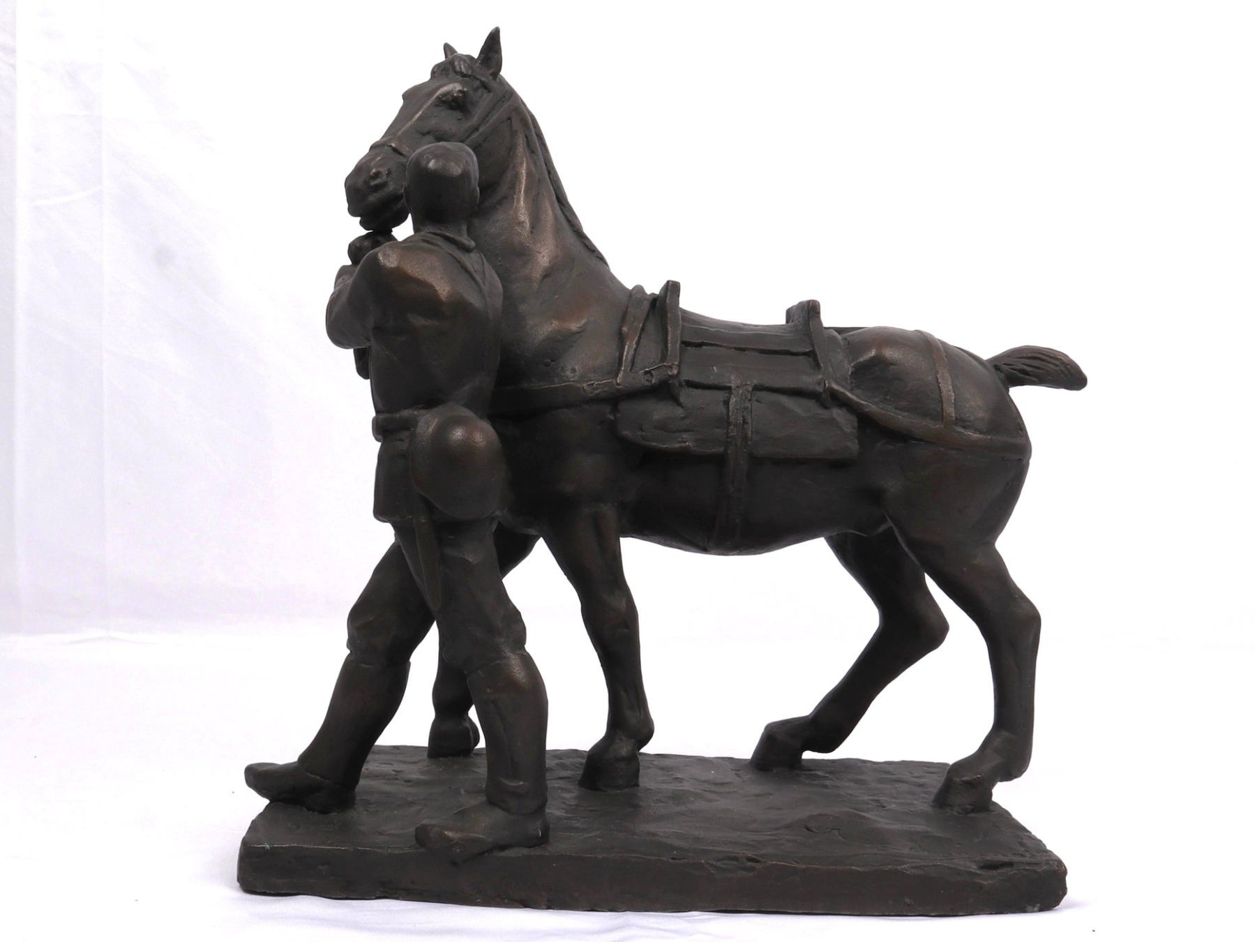 Sculture & Statue: EMILIO STANZANI Pferdefigur – Usato da Steinen venduto da Restwert_Steinen 1