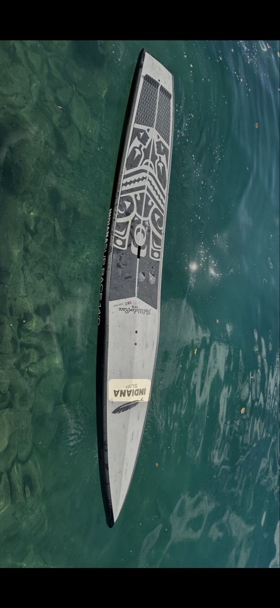 Indiana Surfboards & Schwimmbrette: Indiana SUP Stand Up Paddle Board mit Paddel – Gebraucht aus Bern von Popeye1 1