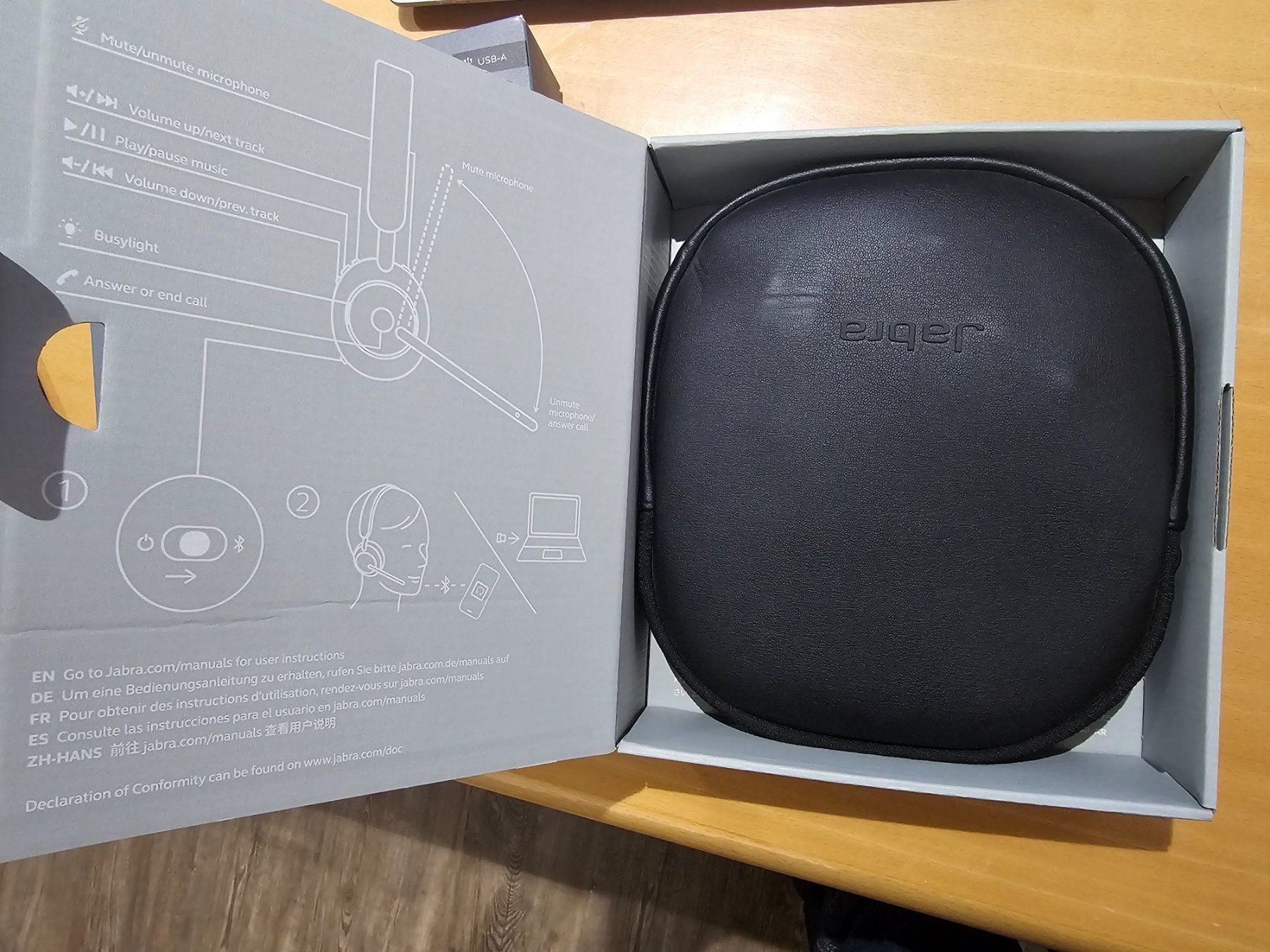 Jabra Cuffie: Jabra Evolve2 65 MS Kabellos, USB-A, Mono – Usato da Zollbrück venduto da gueschu01 1