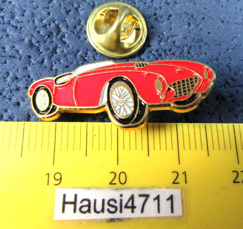 Pin's Mercedes Cabriolet Émail – Superbe Pin's De Voiture Ancienne Pour Collection