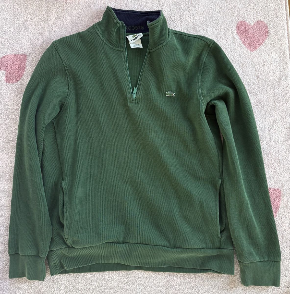 Lacoste Maglioni & Felpe: Lacoste Zip-Pullover Grün Grösse M  Top! – Nuovo (secondo la descrizione) da Langenthal venduto da hih_sfd7 1