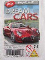 QUARTETT DREAM CARS PIATNIK Neuwertig