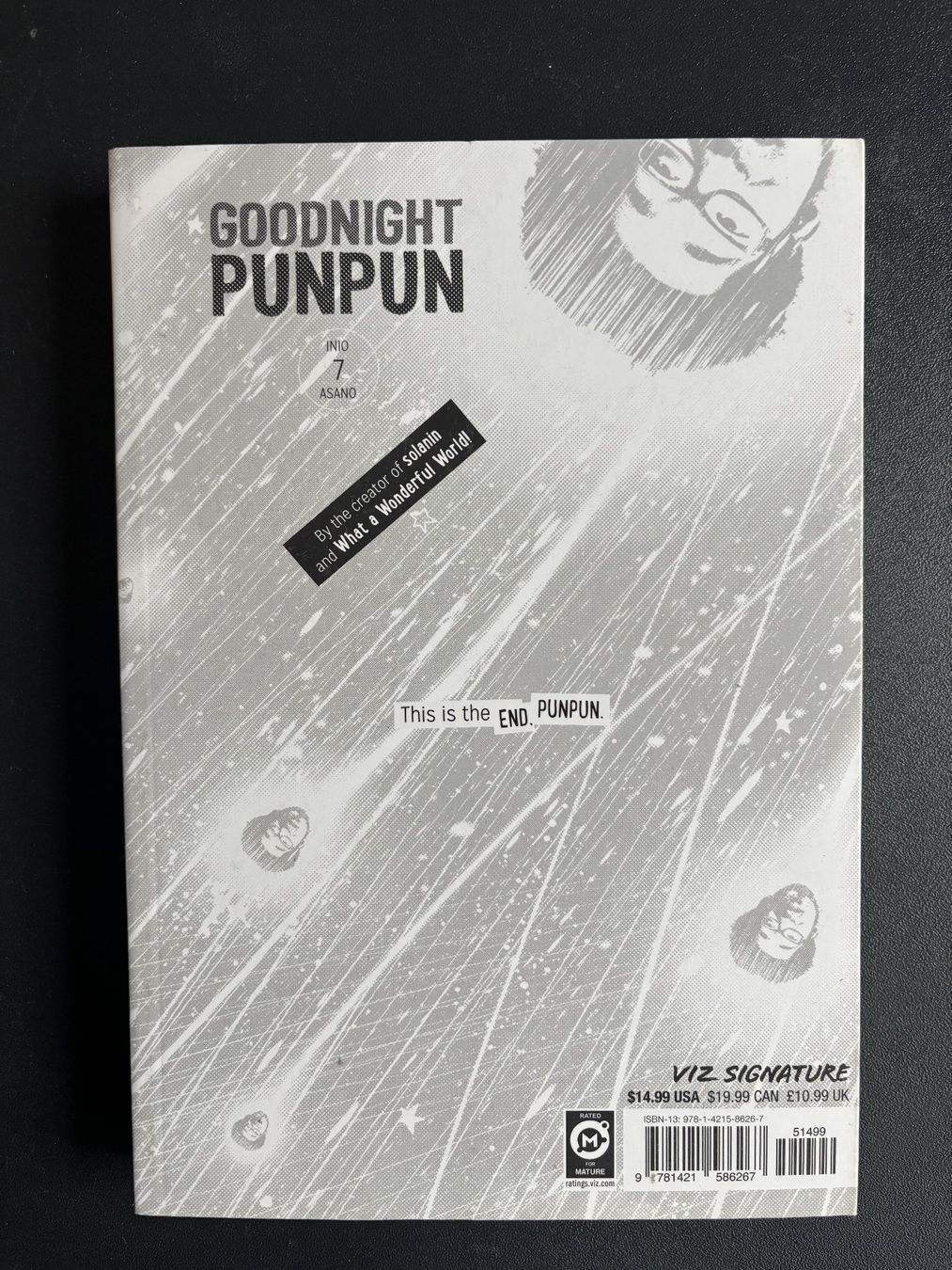 Libri: Goodnight Punpun Vol. 7 – Nuovo (secondo la descrizione) da Unterägeri venduto da gooon21 1