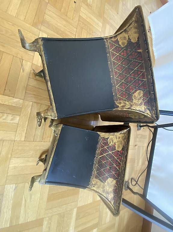 Tutte le decorazioni: Set vintage in metallo dipinto  – Usato da Lugano venduto da Sam_fss7 3
